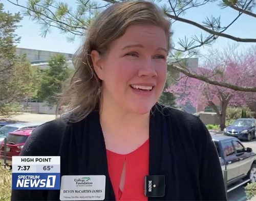 CFNC Regional Representative Devon McCarthy-James Appears on Spectrum News Stations Statewide