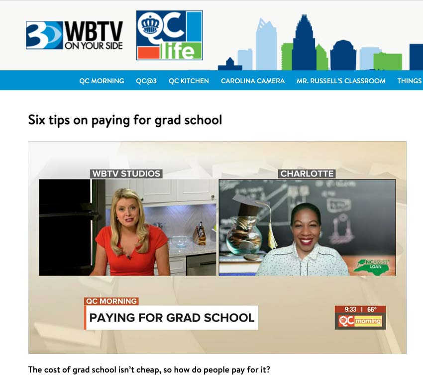 NC Assist Representative Timeka Ruffin Appears on WBTV-Charlotte